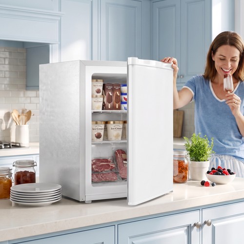 60l tabletop mini freezer with - 60l,